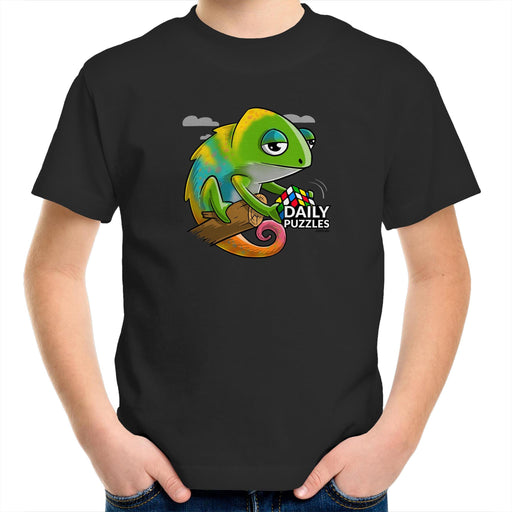 DailyPuzzles Chameleon Youth T-Shirt - DailyPuzzles